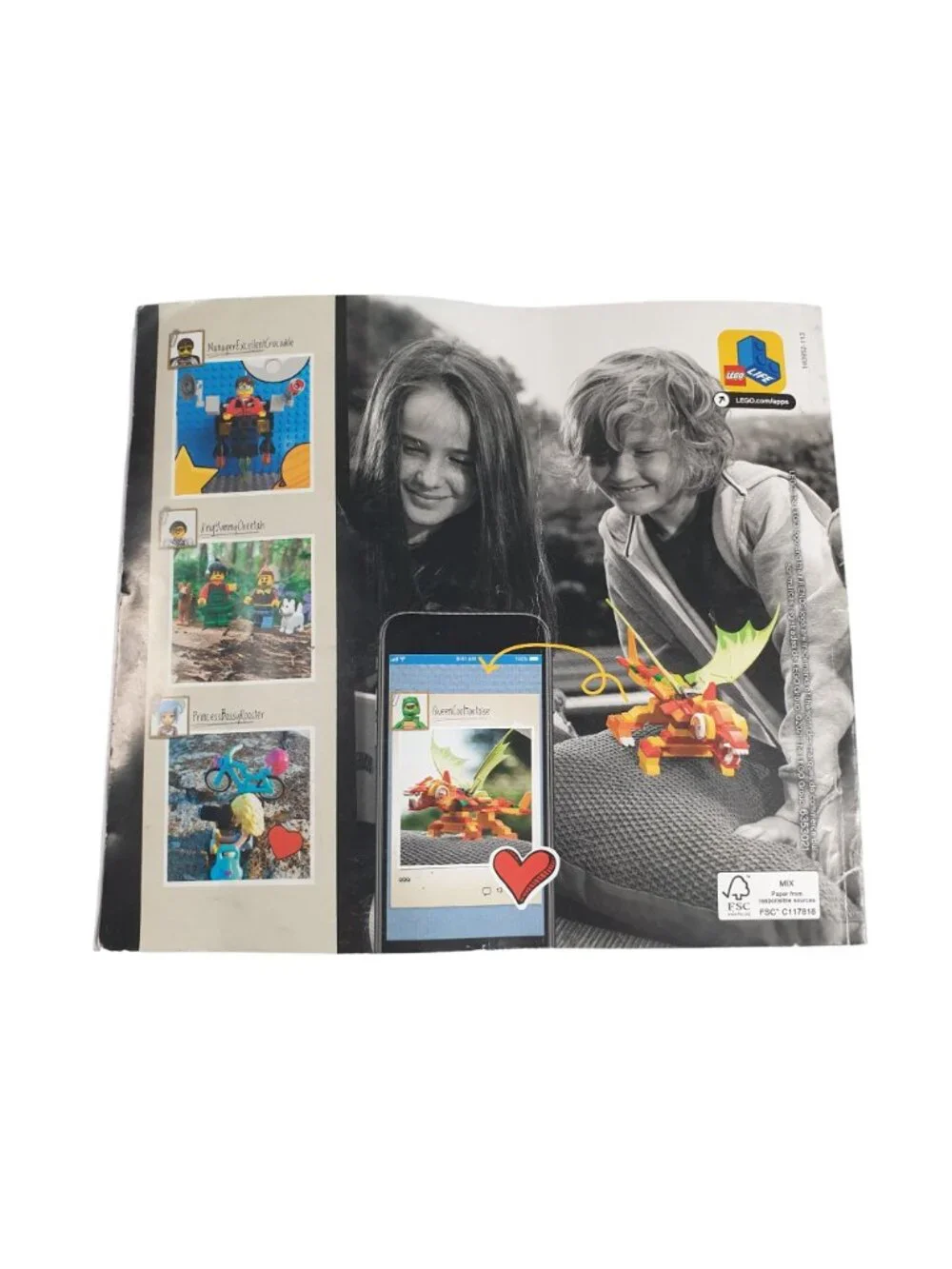 LEGO Build Manual Replacement 41444 Friends Heartlake City Organic Cafe Book 2